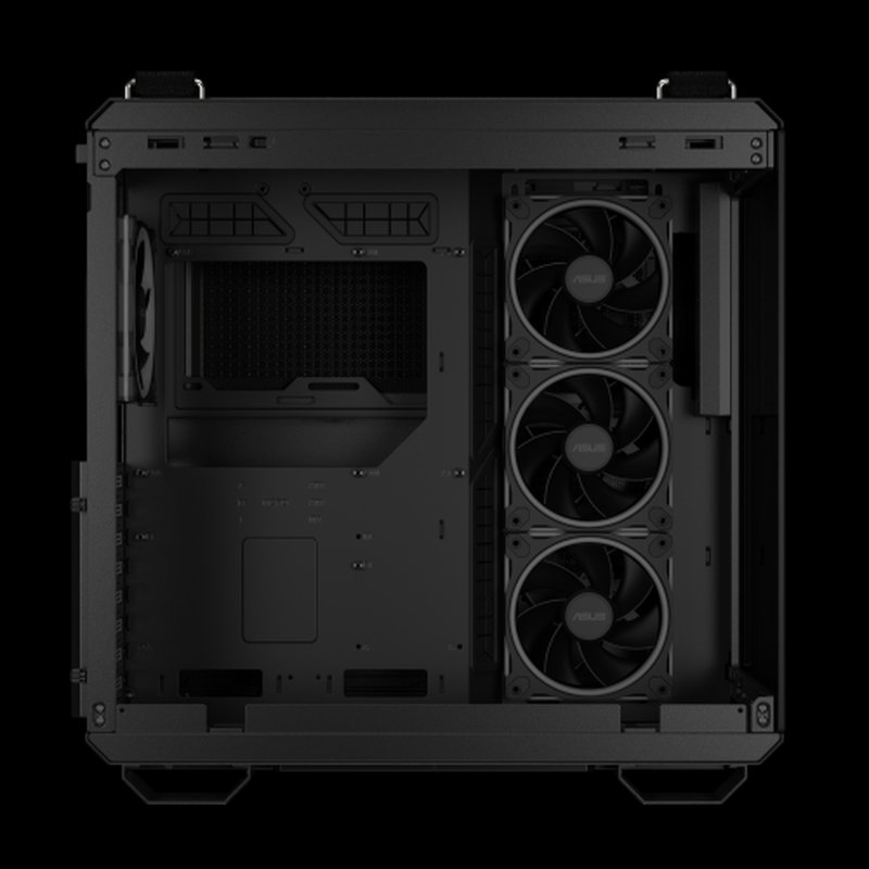 ASUS TUF GAMING GT502 Horizon TG ARGB Black Midi Tower Negro - Imagen 9