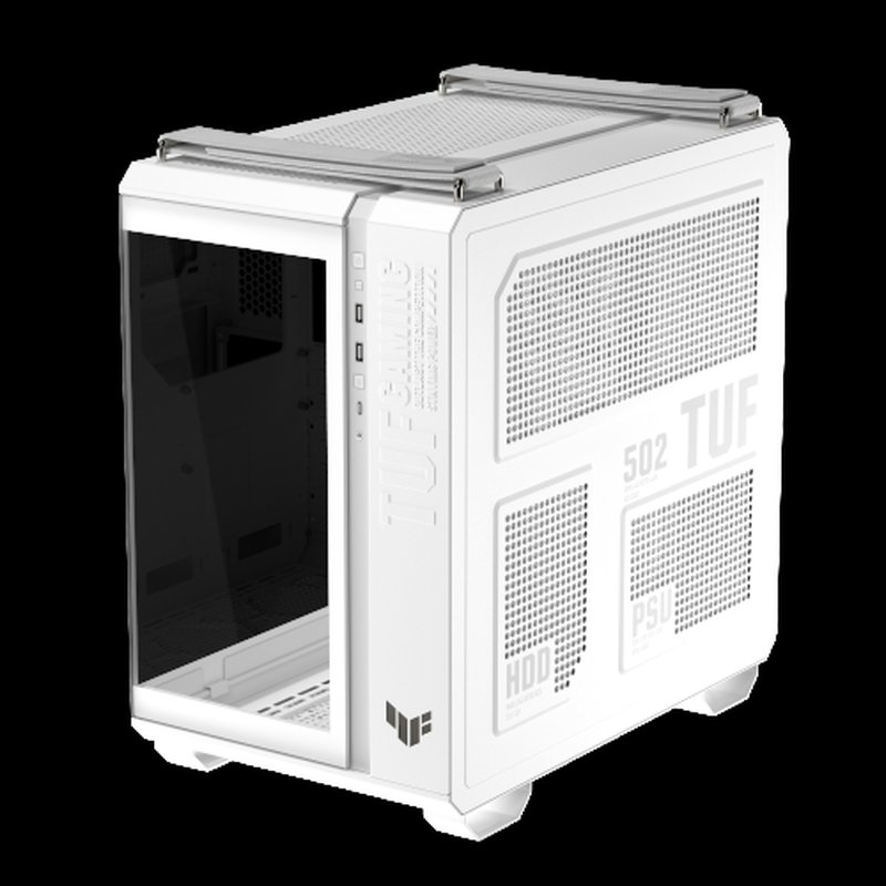 ASUS TUF GAMING GT502 Horizon TG ARGB White Midi Tower Blanco ASUS TUF GAMING GT502 Horizon TG ARGB White Midi Tower Blanco - Imagen 13