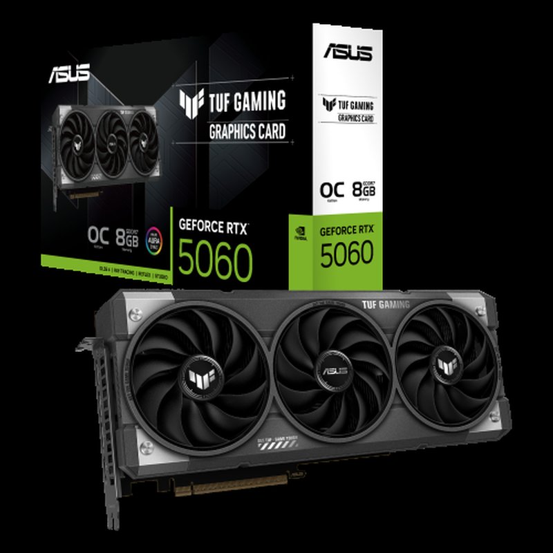 ASUS TUF Gaming TUF-RTX5060-O8G-GAMING NVIDIA GeForce RTX 5060 8 GB GDDR7 - Imagen 9