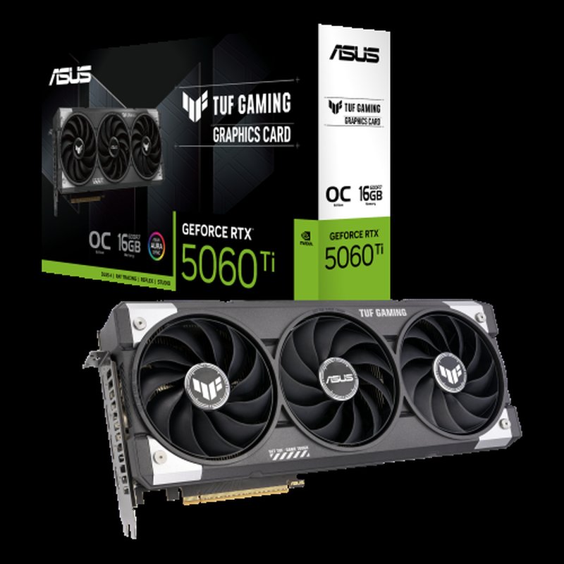 ASUS TUF Gaming TUF-RTX5060TI-O16G-GAMING NVIDIA GeForce RTX 5060 Ti 16 GB GDDR7 - Imagen 4