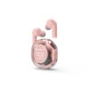 AURICULARES GEMBIRD TWST-01-PK TRANSPARENTES ROSA BT