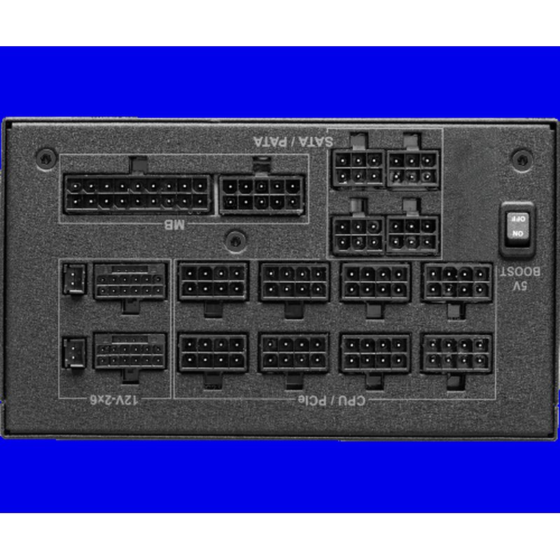 Asrock Taichi TC-1300T unidad de fuente de alimentación 1300 W 20+4 pin ATX ATX Negro - Imagen 4