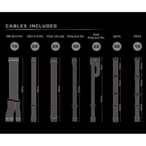 Asrock Taichi TC-1300T unidad de fuente de alimentación 1300 W 20+4 pin ATX ATX Negro