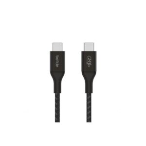 240W USB-C TO USB-C CABLE 2M BLACK