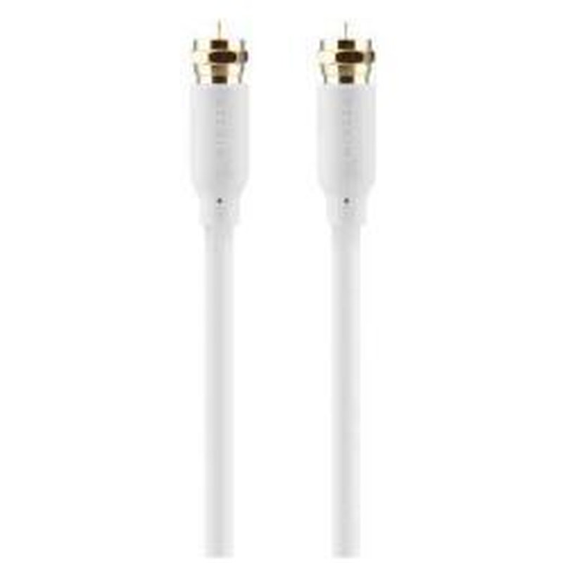 Belkin 110dB Satellite Cable 2m cable coaxial RG-6/U Tipo F Blanco Belkin 110dB Satellite Cable 2m cable coaxial RG-6/U Tipo F Blanco