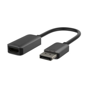 Alternative view of Belkin AVC011btSGY-BL 0,22 m DisplayPort HDMI Negro
