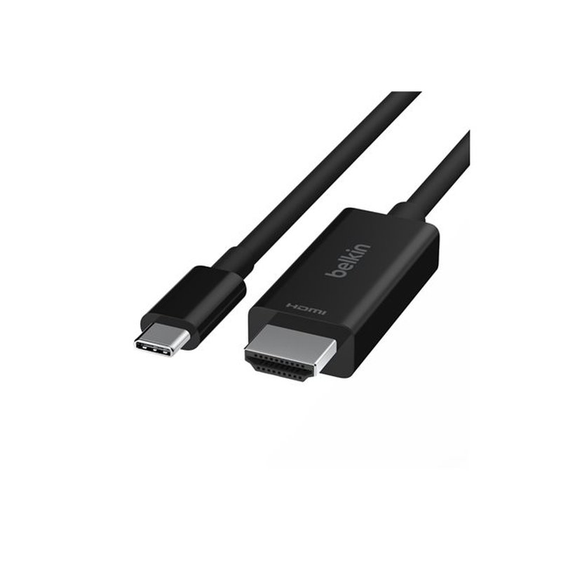 Belkin AVC012bt2MBK 2 m USB Tipo C HDMI Negro Belkin AVC012bt2MBK 2 m USB Tipo C HDMI Negro - Imagen 2