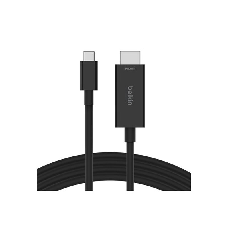 Belkin AVC012bt2MBK 2 m USB Tipo C HDMI Negro Belkin AVC012bt2MBK 2 m USB Tipo C HDMI Negro - Imagen 3