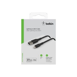 Belkin CAA002BT2MBK cable de conector Lightning 2 m Negro Belkin CAA002BT2MBK cable de conector Lightning 2 m Negro