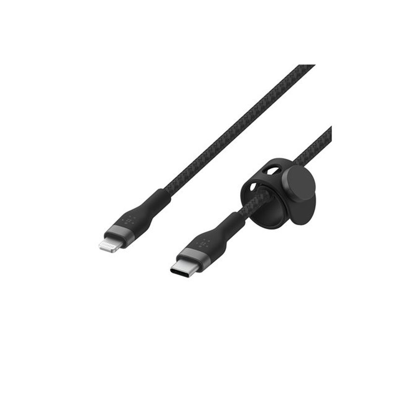 Belkin CAA011BT3MBK cable USB 3 m USB C USB C/Lightning Negro