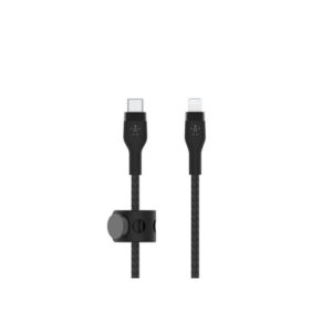 Belkin CAA011BT3MBK cable USB 3 m USB C USB C/Lightning Negro