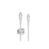 Belkin CAA011BT3MWH cable USB 3 m USB C USB C/Lightning Blanco