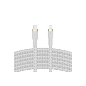 Belkin CAA011BT3MWH cable USB 3 m USB C USB C/Lightning Blanco