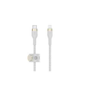 Belkin CAA011BT3MWH cable USB 3 m USB C USB C/Lightning Blanco