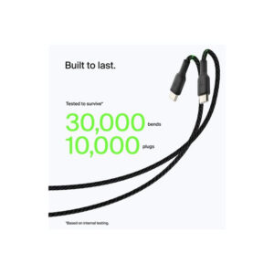 Belkin CAB002BT3MBK cable USB 3 m USB A USB C Negro