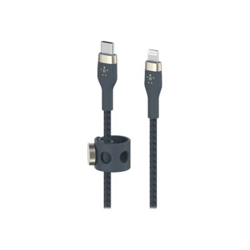 Belkin CHARGE USB-C LTG Braided Sil 1M B Belkin CHARGE USB-C LTG Braided Sil 1M B - Imagen 2