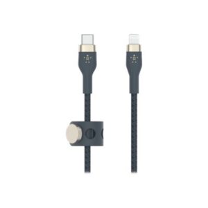 Belkin CHARGE USB-C LTG Braided Sil 1M B Belkin CHARGE USB-C LTG Braided Sil 1M B