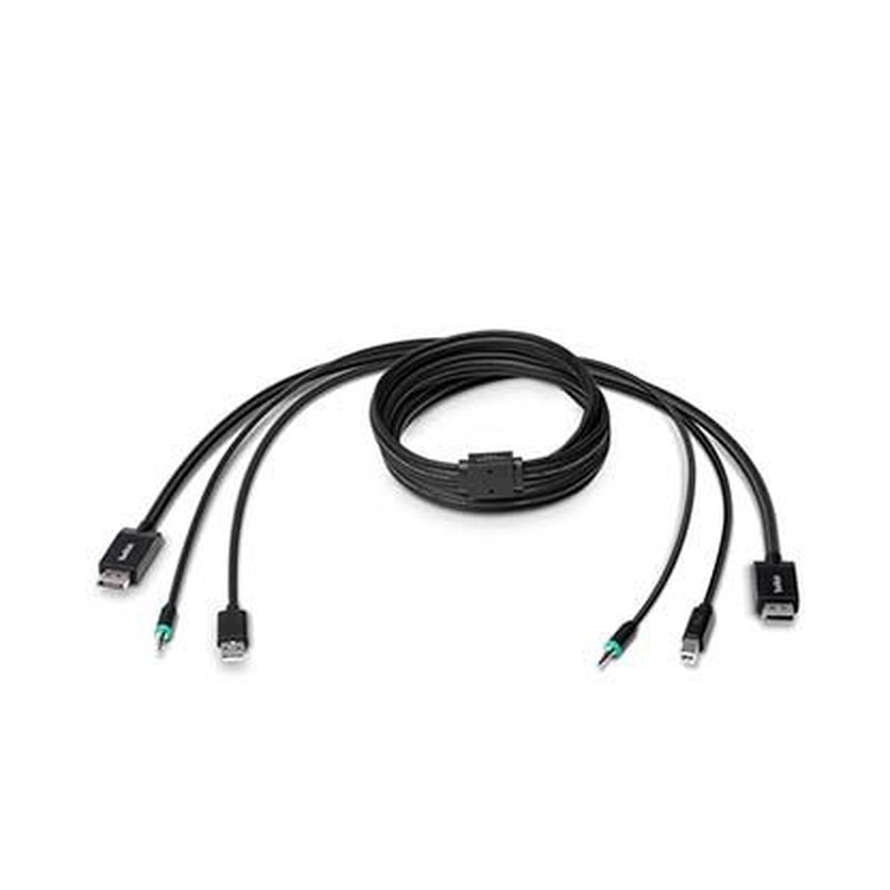 Belkin F1D9019B06 cable para video, teclado y ratón (kvm) Negro 1,8 m