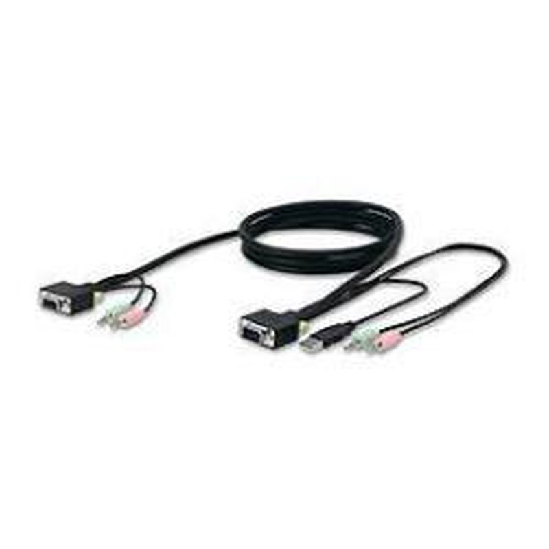 Belkin F1D9103-10 cable para video, teclado y ratón (kvm) Negro 3 m Belkin F1D9103-10 cable para video, teclado y ratón (kvm) Negro 3 m
