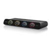 Belkin F1DH104Lea interruptor KVM Negro