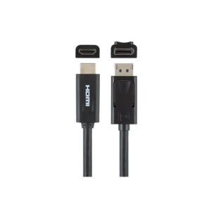 Belkin F2CD001B06-E adaptador de cable de vídeo 1,8 m DisplayPort HDMI Negro Belkin F2CD001B06-E adaptador de cable de vídeo 1,8 m DisplayPort HDMI Negro
