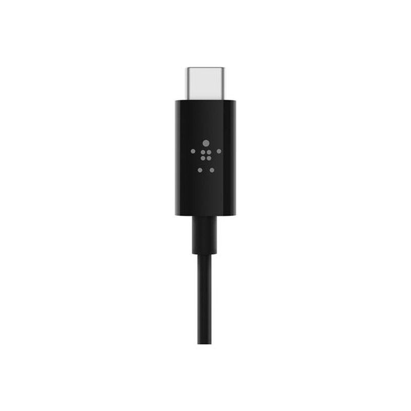Belkin F7U079BT06-BLK cable de audio 1,8 m 3,5mm Negro