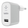 Belkin F8M731VFSLV cargador de dispositivo móvil Universal Plata Corriente alterna Interior Belkin F8M731VFSLV cargador de dispositivo móvil Universal Plata Corriente alterna Interior