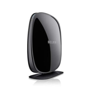 Belkin N600 router inalámbrico Ethernet rápido Negro