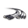 Belkin OmniView All-In-One Universal KVM Cable Kit 6Ft. cable para video, teclado y ratón (kvm) Negro 1,8 m