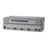 Belkin OmniView Secure KVM 4-Port interruptor KVM Montaje en rack Gris