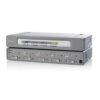 Belkin OmniView® Secure DVI-D Dual-Link 4-Port KVM Switch interruptor KVM Montaje en rack Gris