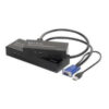 Belkin OmniView® USB CAT5 Extender & KVM Switch interruptor KVM Negro