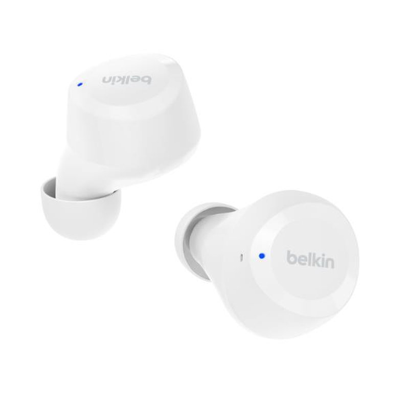 Belkin SoundForm Bolt Auriculares Inalámbrico Dentro de oído Llamadas/Música/Deporte/Uso diario Bluetooth Blanco Belkin SoundForm Bolt Auriculares Inalámbrico Dentro de oído Llamadas/Música/Deporte/Uso diario Bluetooth Blanco