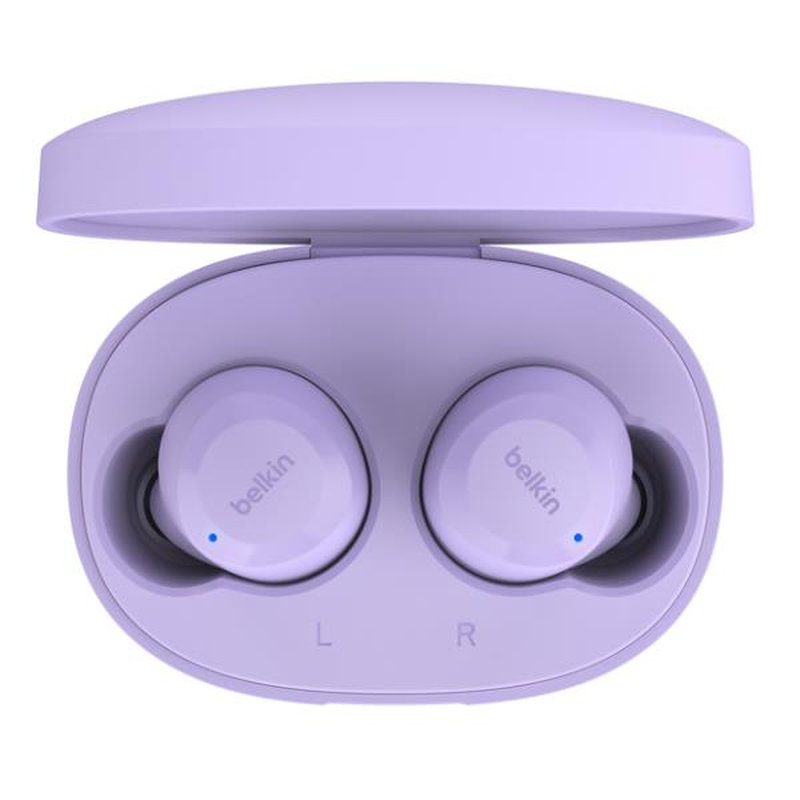 Belkin SoundForm Bolt Auriculares Inalámbrico Dentro de oído Llamadas/Música/Deporte/Uso diario Bluetooth Lavanda Belkin SoundForm Bolt Auriculares Inalámbrico Dentro de oído Llamadas/Música/Deporte/Uso diario Bluetooth Lavanda