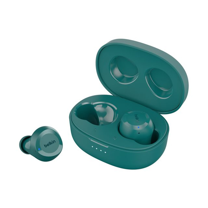 Belkin SoundForm Bolt Auriculares Inalámbrico Dentro de oído Llamadas/Música/Deporte/Uso diario Bluetooth Verde azulado - Imagen 2