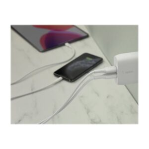 Belkin WCD001VF1MWH cargador de dispositivo móvil Blanco Interior Belkin WCD001VF1MWH cargador de dispositivo móvil Blanco Interior