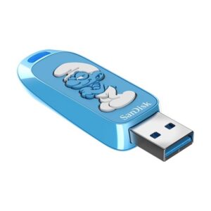 Alternative view of Brainy Smurf USB 3.2 Gen1 64GB 130MBs