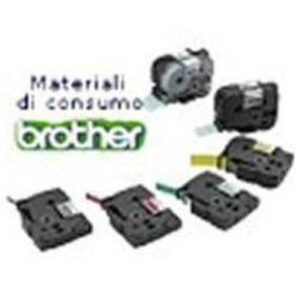 Brother TX-631 cinta para impresora de etiquetas Negro sobre amarillo