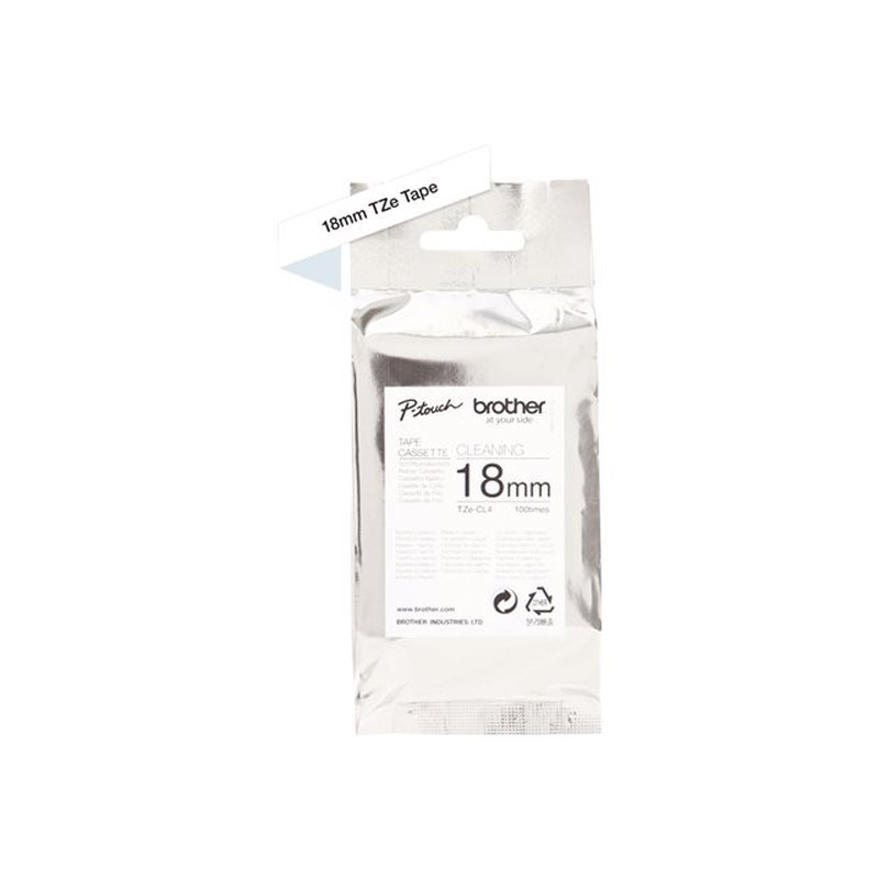 Brother TZe-CL4 Cinta de limpieza del cabezal de impresión - Imagen 2