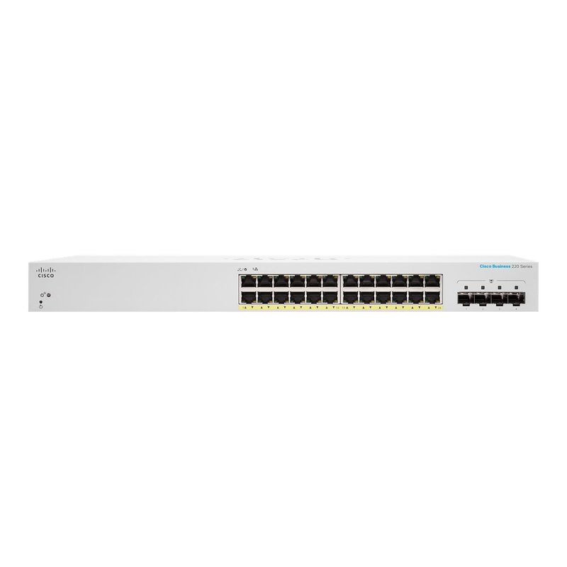 Bus 220 SmtSwitch 24p GE PoE 4x1G SFP Bus 220 SmtSwitch 24p GE PoE 4x1G SFP