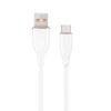 CABLE DE CARGA Y DATOS GEMBIRD USB TIPO C DE SILICONA PREMIUM 1,5 MBLANCO