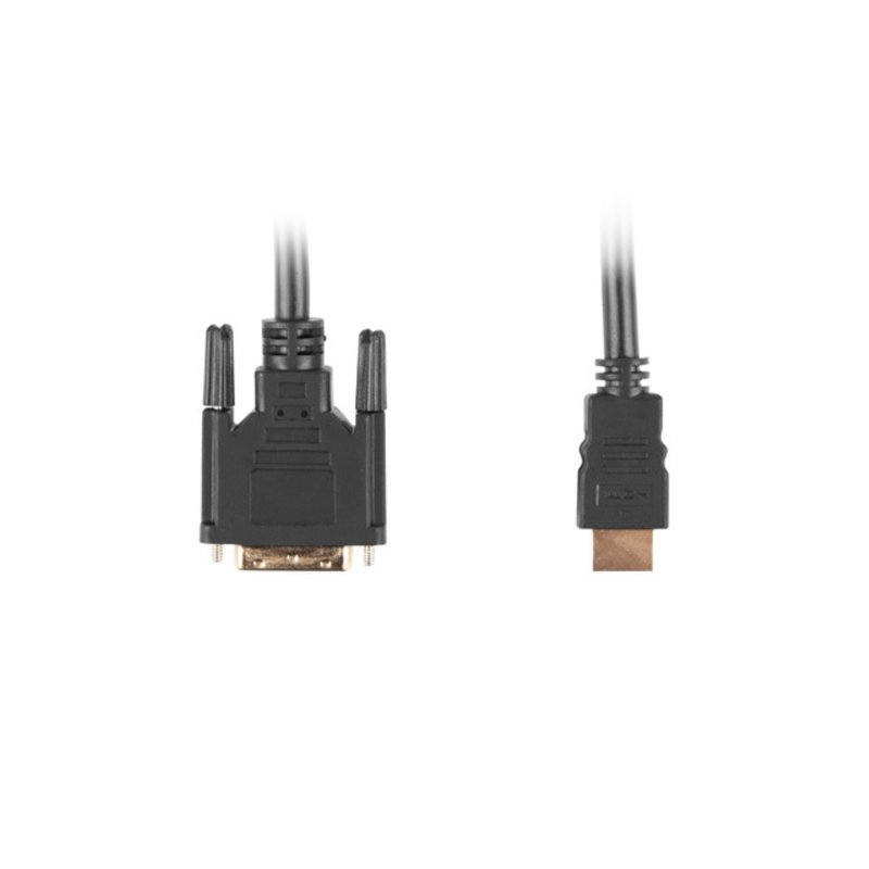 CABLE HDMI LANBERG MACHO/DVI-D 18+1 MACHO SINGLE LINK 0.5M NEGRO CABLE HDMI LANBERG MACHO/DVI-D 18+1 MACHO SINGLE LINK 0.5M NEGRO