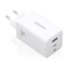 AISENS Cargador GaN 100W, 2x USB-C PD3.0 QC4.0 QC5.0, 1x USB-A QC3.0, Blanco AISENS Cargador GaN 100W, 2x USB-C PD3.0 QC4.0 QC5.0, 1x USB-A QC3.0, Blanco