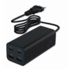 CARGADOR RAPIDO GEMBIRD USB POWERDELIVERY GAN DE 4 PUERTOS 100 W NEGRO