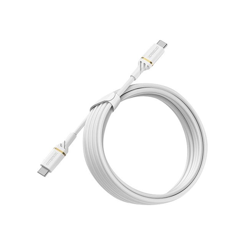 Cable USB C-C 3M White Cable USB C-C 3M White