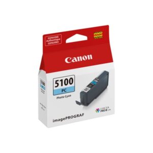 Canon PFI-5100 PC cartucho de tinta 1 pieza(s) Original Fotos cian