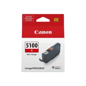 Canon PFI-5100 R cartucho de tinta 1 pieza(s) Original Rojo
