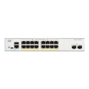 Cat1300 16-port GE Full PoE 2x1G SFP