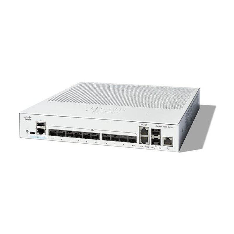 Catalyst 1300 12-port SFP+2x10GE Shared Catalyst 1300 12-port SFP+2x10GE Shared