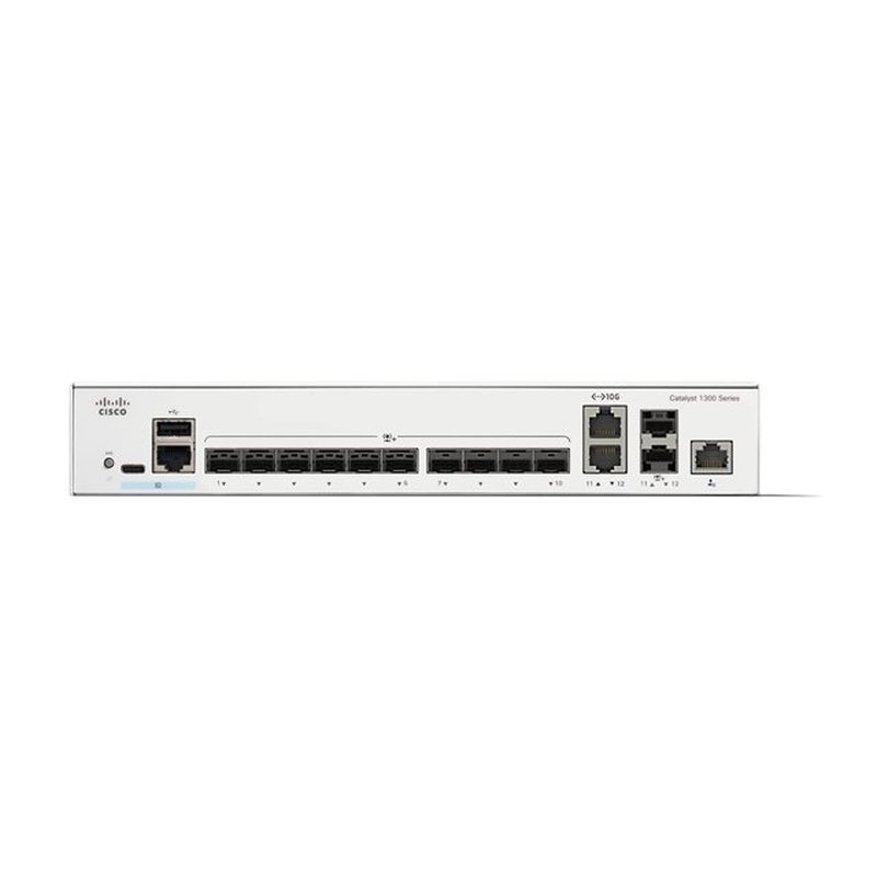 Catalyst 1300 12-port SFP+2x10GE Shared Catalyst 1300 12-port SFP+2x10GE Shared - Imagen 2